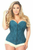 Lavish Lace Overbust Corset with Zipper