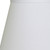 8" White Hardback Empire No Slub Lampshade