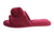 Roxoni Women's Slippers Lovely Velvet Pom-pom Open Toe House Slides