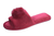 Roxoni Women's Slippers Lovely Velvet Pom-pom Open Toe House Slides