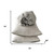 Four Piece Light Gray Linen Sheet Set