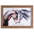 Framed Wall Art Horse Two Hearts Faith