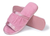Roxoni Women's Open Toe Slide Slipper ; Ideal Terry Cloth House Shoe for Indoor and Outdoor