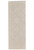 8' Ivory Geometric Runner Rug