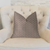 Plutus Viva Red Link Red and Beige Luxury Throw Pillow