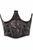 Lavish Spiders Satin Open Cup Waist Cincher