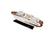 11" White Wood Yacht Model Sculpture