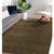 8' X 10' Brown Wool Hand Woven Area Rug