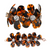 Flowers in Bloom - Our Tortoise Shell color Bracelet - Get the matching Necklace too