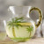 Acrylic Serving Pitcher with Bamboo Handle 3 qt