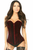 Lavish Crushed Velvet Overbust Corset