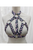 Floral Print Stretchy Body Harness with Silver Hardware