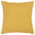 Homeroots Home Decor Yellow Nubby Textured Modern Throw Pillow, 20 x 20 Inches