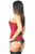 Top Drawer Brocade Steel Boned Corset with Clasp Closure