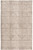 4' X 6' Tan Ivory And Brown Geometric Stain Resistant Area Rug