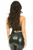 Lavish Faux Leather Underwire Short Bustier