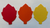 Leaf Tri-Color Creative Cut-Outs