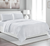 Four Piece White Linen Queen Sheet Set