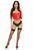 Top Drawer Patent Bustier Top with Zipper