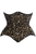Top Drawer Black/Gold Sequin Steel Boned Underbust Cincher Corset