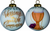 Blessings On Your First Communion Hand Painted Glass Ornament