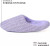 Roxoni Women's Cozy Knit Memory Foam Slippers, Fleece Lined, Indoor Outdoor Rubber Sole