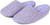 Roxoni Women's Cozy Knit Memory Foam Slippers, Fleece Lined, Indoor Outdoor Rubber Sole