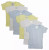 Bambini Boys Pastel Short Sleeve Lap T-shirts Variety Pack