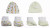Bambini Cap & Bootie Set