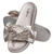 Roxoni Women's Bow Tie Slide Sandal