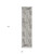 10' Ivory Blue And Gray Abstract Runner Rug
