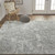 2' X 3' Gray Abstract Hand Woven Area Rug