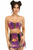 Lavish Holo Bustier & Skirt Set