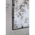 32" Black Iron Framed Antiqued Glass Accent Mirror
