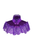 Purple Velvet & Lace Capelet