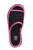 Roxoni Women's Open Toe Memory Foam Slippers with Contrast Design -Sizes 6 to 11 -style #2189