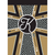 Garden Monogram K Cross Blap Flag