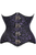 Top Drawer Brocade Double Steel Boned Under Bust Corset