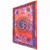 Aum Shanti Yoga Brushstroke Art Geometric Wall Tapestry