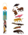 South American Animals Figurine