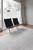 5' X 7' White Abstract Non Skid Area Rug