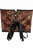 Lavish Skull Satin Open Cup Waist Cincher