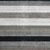 5' X 8' Black And Gray Wool Striped Hand Woven Area Rug