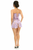 Lavish Sheer Lace Corset Dress