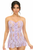 Lavish Sheer Lace Corset Dress