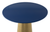 Reo Side Table Dark Blue & Gold