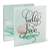 Tealight Holder Hello Love
