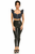Lavish Underwire Bustier Top with Removable Ruffle Sleeves