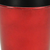 5" Red Recycled Plastic Indoor Outdoor Round Pot Planter