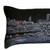 Homeroots Home Decor Nashville Nighttime Skyline Lumbar Decorative Pillow, Black, 45 Inches